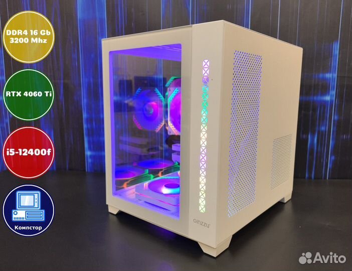Сборка игрового пк i5-RTX4060Ti-16DDR4-LEZ6317-B760