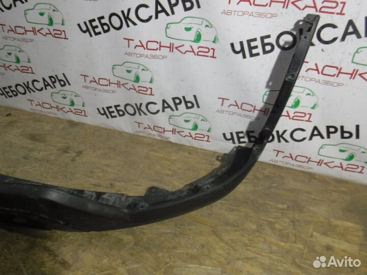 Юбка переднего бампера hyundai Santa Fe 2 2012-15