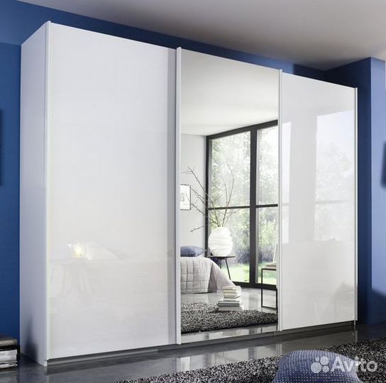 Встроенный шкаф купе лофт