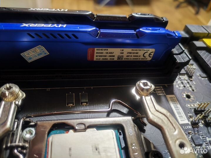 Оперативная память Kingston hyperx fury ddr3 (2х8Г