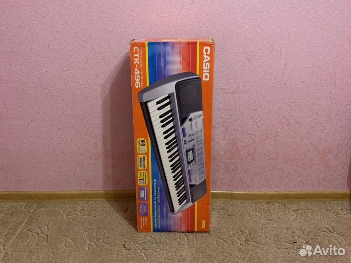 Синтезатор casio ctk-496