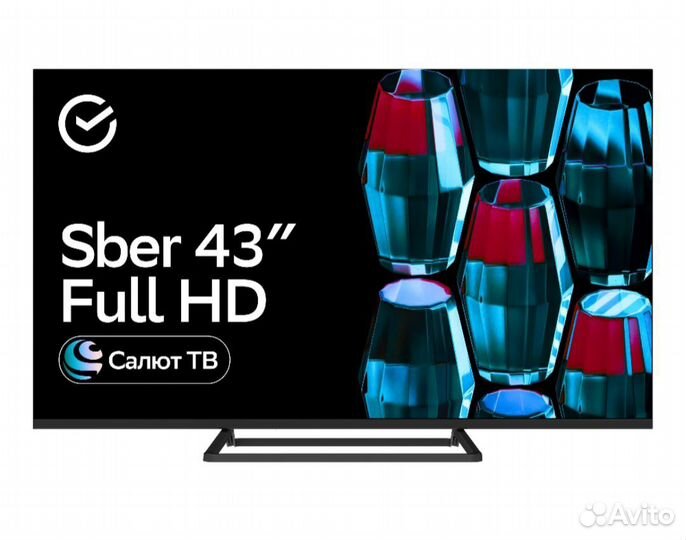 Новый телевизор sber 43