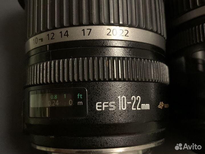Объектив canon efs 10-22mm usm и efs 17-85mm usm