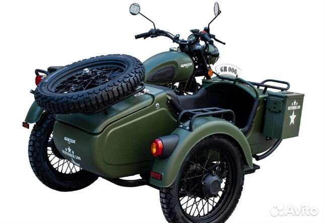 Мотоцикл с коляской groza defender 500 (4T EFI) 23