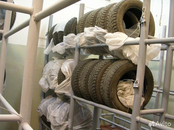 Хранение шин, колес, дисков