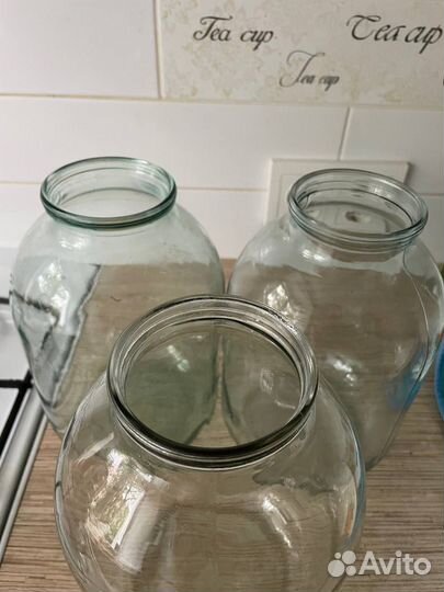 Банки стеклянные 3 литра