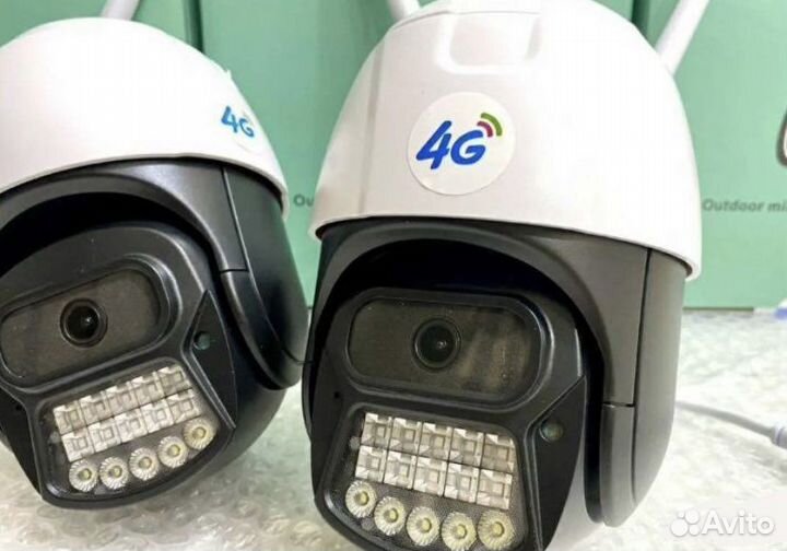 4G SIM/Wi-Fi Камера видеонаблюдения Р25