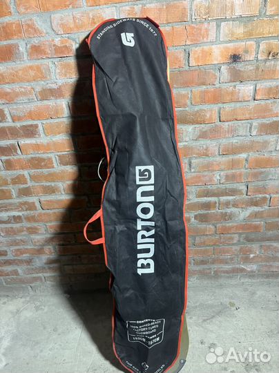 Сноуборд с крепленьями