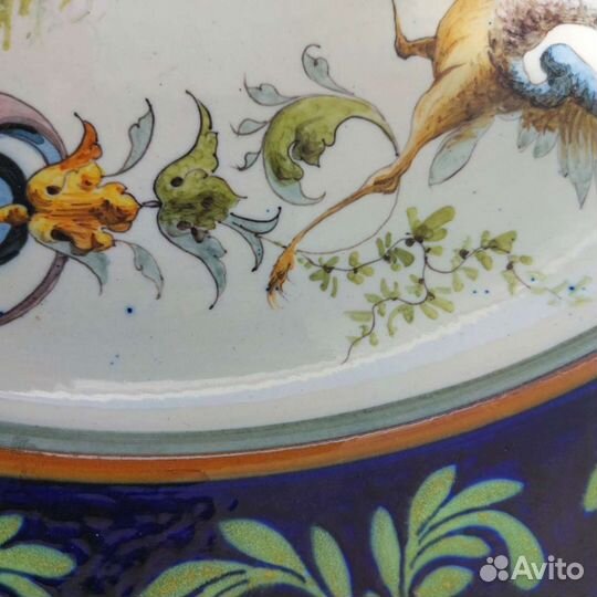 Блюдо большое тарелка Джинори Италия