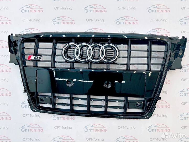 Решетка в стиле S4 на Audi A4 2007-2012 style 3