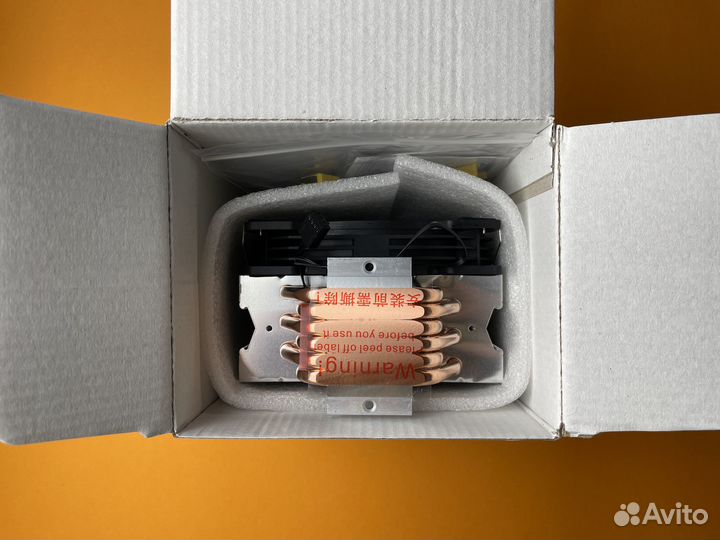 Кулер Башенный TDP 220W 6 трубок RGB snowman MT6