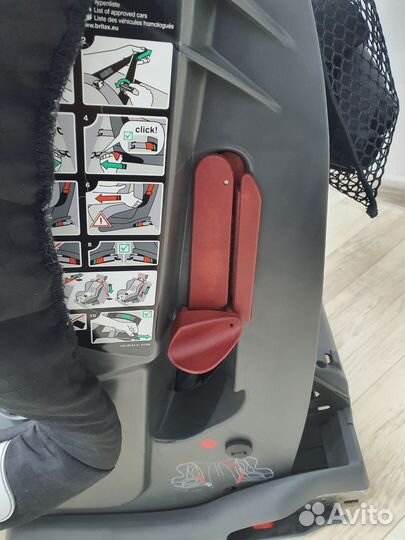 Детское автокресло 9 до 18 кг britax romer isofix