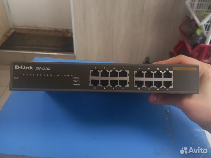 Коммутатор D-Link des1016a