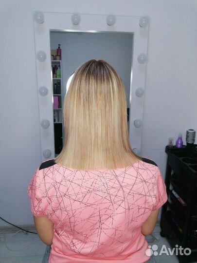 Кератиновое выпрямление