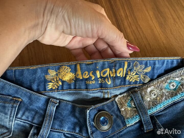 Шорты джинсовые и майка Desigual