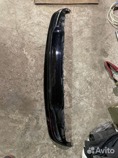 Юбка заднего бампера mercedes w222