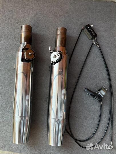 Регулируемый выхлоп Harley Davidson