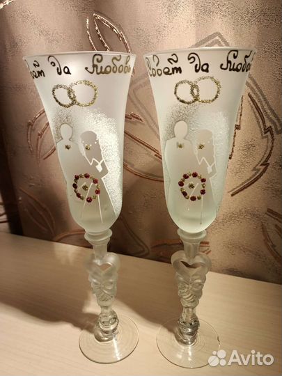 Свадебные бокалы