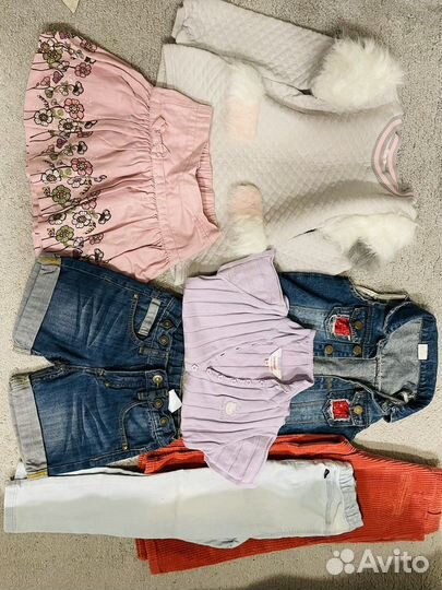 Вещи пакетом на девочку