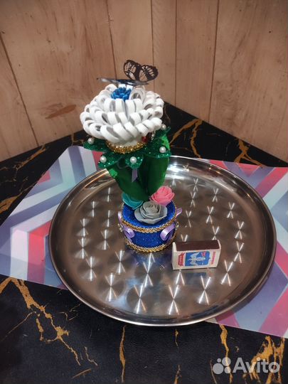 Цветы из фоамирана