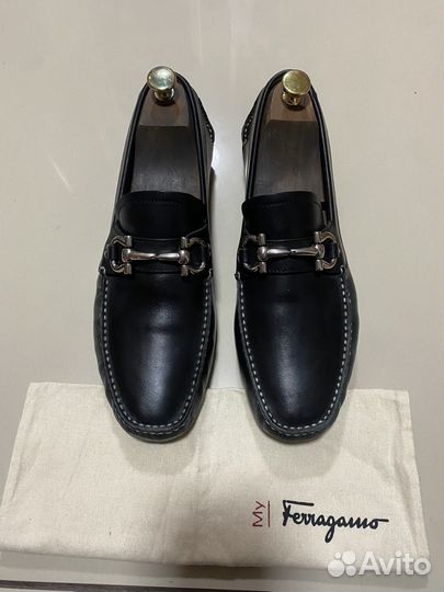 Лоферы мокасины salvatore ferragamo italy