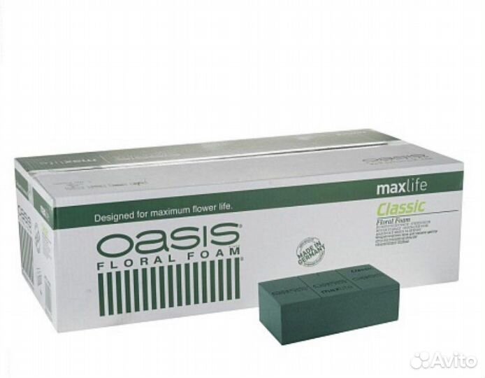 Флористическая губка 35 оазис для цветов Германия