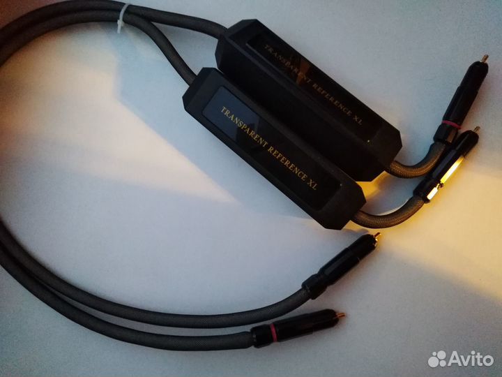 Transparent reference XL. RCA межблочный