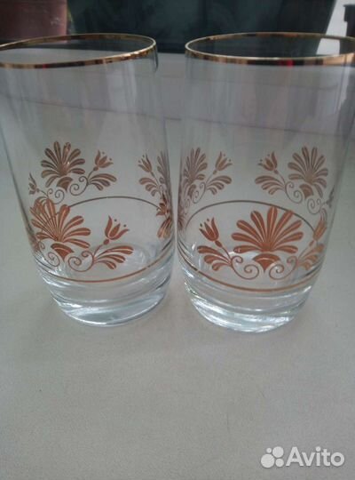 Стакан чешское стекло