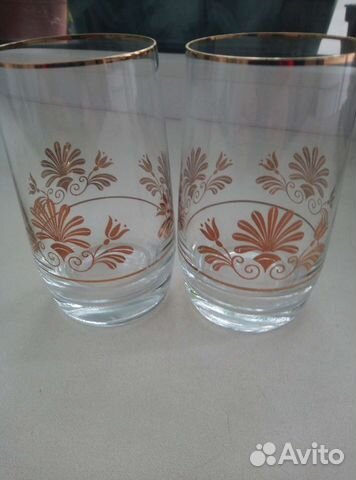 Стакан чешское стекло