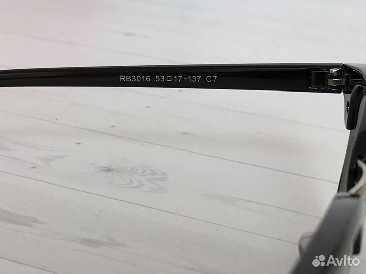 Очки ray ban clubmaster 3016