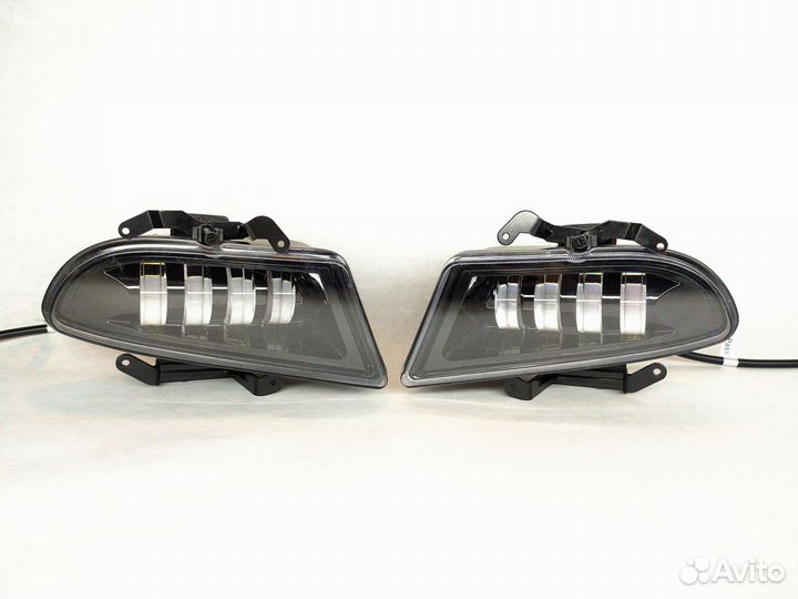 LED туманки на Hyundai Accent