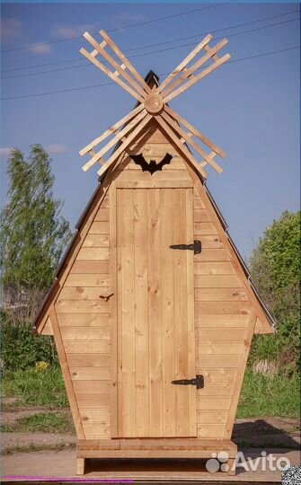Уличный туалет с установкой
