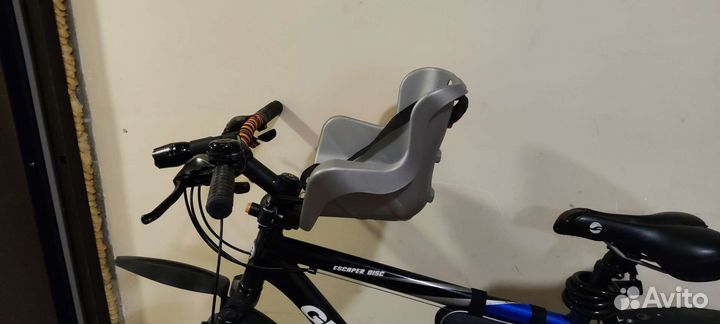 Детское велокресло переднее