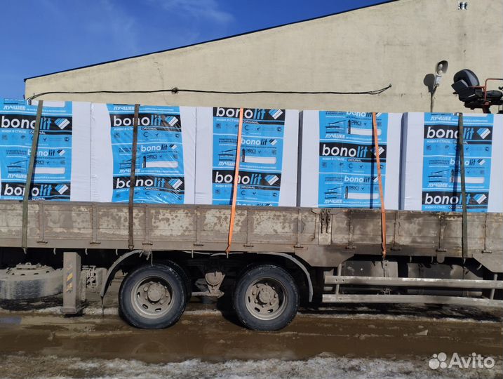 Газоблоки с завода Бонолит