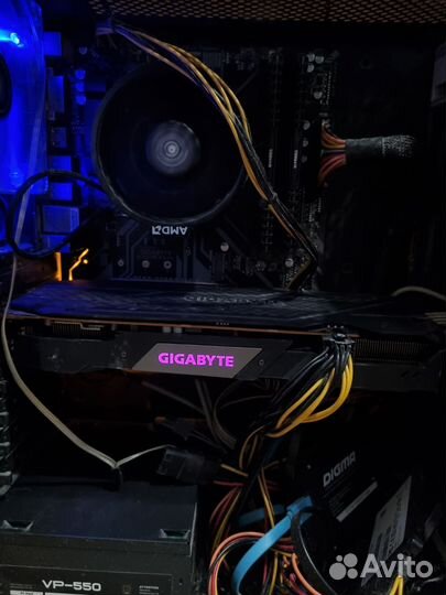 Видеокарта amd rx 5500 xt gaming OC 8GB gygabyte