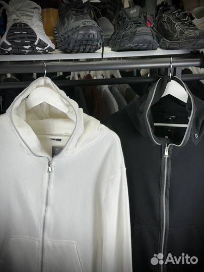 Зип худи Rick Owens Gimp type