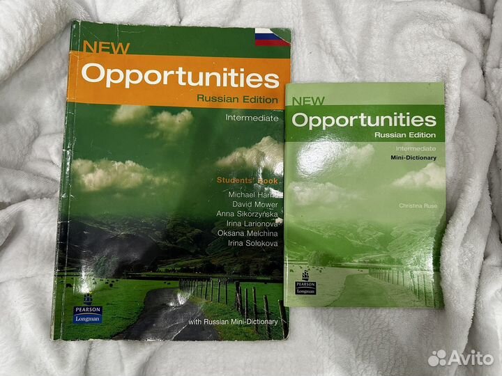 Учебник и словарь New Opportunities Intermediate