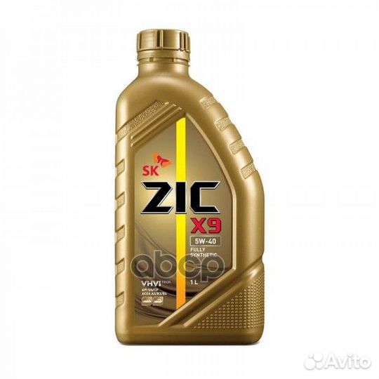 ZIC X9 5W40 (1L) масло моторное API SP, acea A