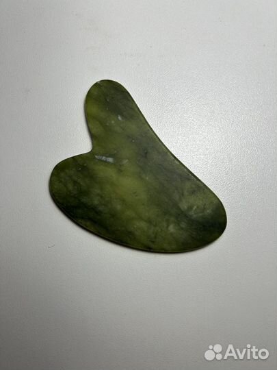 Скребок гуаша натуральный камень