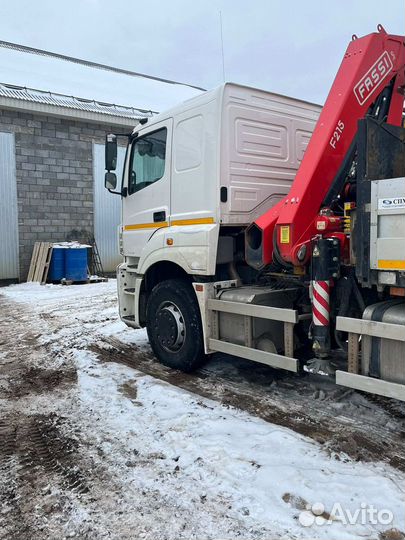 КАМАЗ 65207-1002-87 с КМУ, 2021