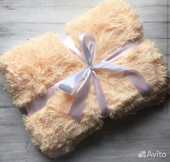 Пушистые пледы травка 150х200 200х220 220х240