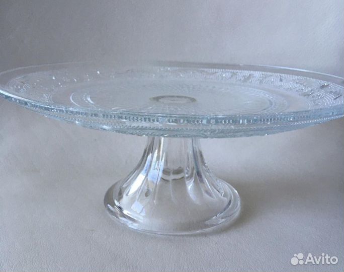 Подставка тарелка с ножкой под торт