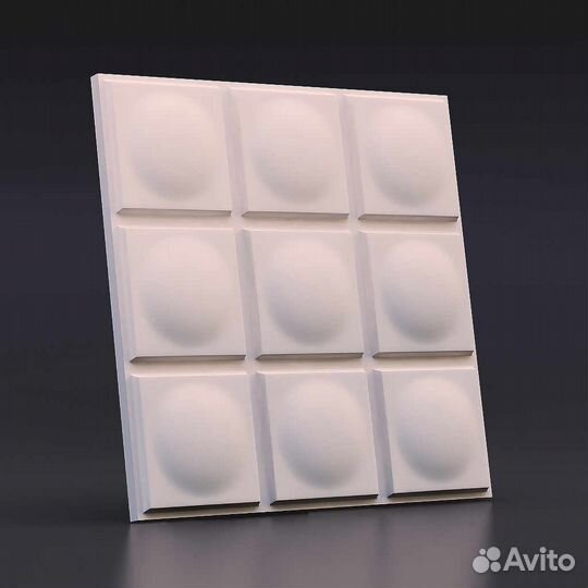 Гипсовая 3D панель 