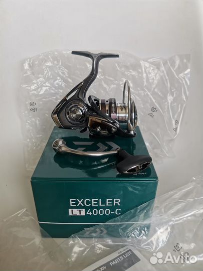 Катушка новая Daiwa 20 exceler LT 4000