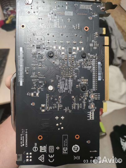 Видеокарта gtx 1050 ti msi
