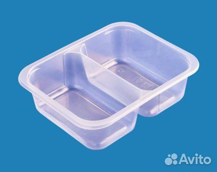 Упаковка для полуфабр. с крышкой пр-Л-164х132х45