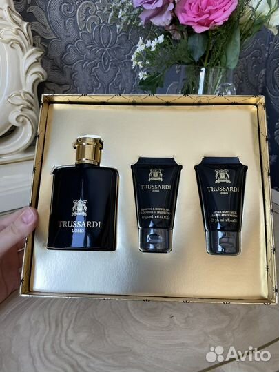 Парфюмерный набор Trussardi Uomo оригинал