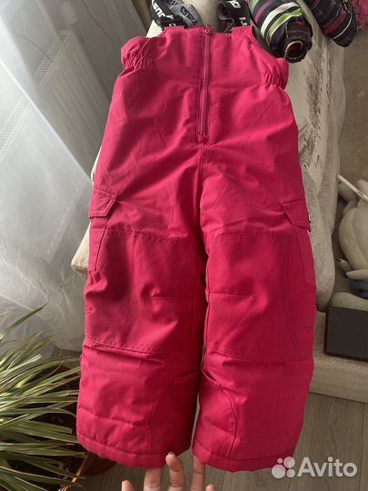 Зимний костюм для девочки 92