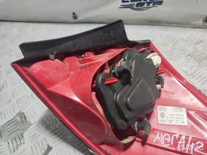 Фонарь задний левый задний левый Renault Megane 2