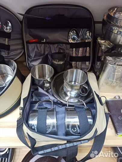 Посуда. Наборы посуды для пикника